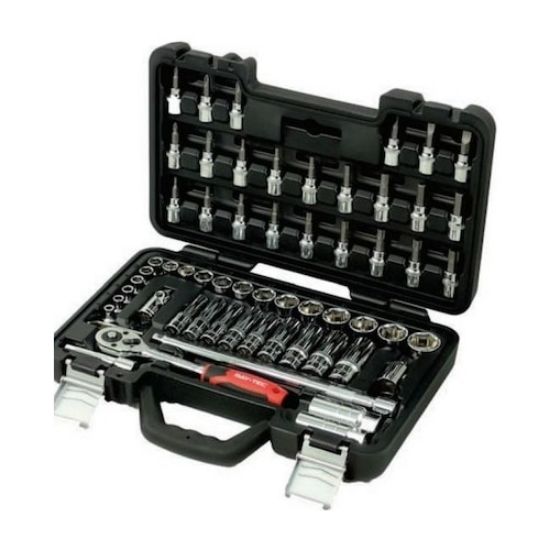 Bay-Tec Mk-2625 Lokma Takımı 6 Köşe 3/8 61 Parça  resmi