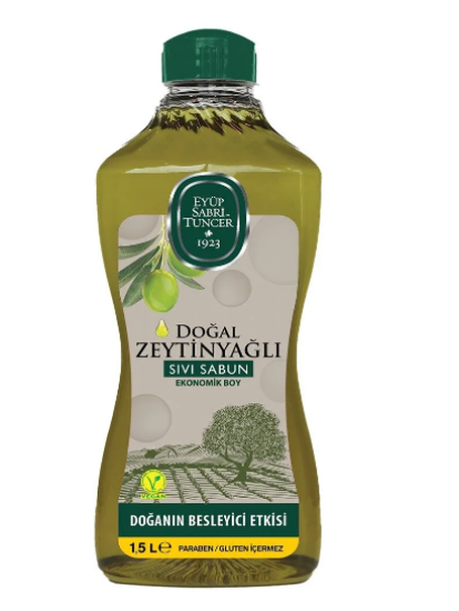 Eyüp Sabri Tuncer 1,5lt  Doğal Zeytin Yağlı Sıvı Sabun  resmi