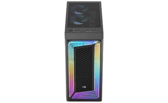 Aerocool-AE INTLSTLR 1050GD Interstellar 1050W GOLD ARGB Fanlı USB 3.0 Mid Tower Kasa resmi