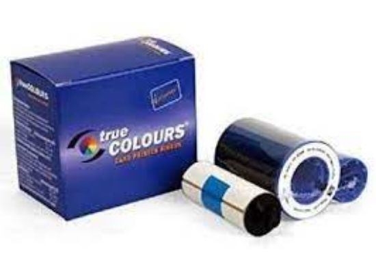 Zebra 800012-901ZXP8/ZXP9 Kart Yazıcı Siyah Ribon  2500 siyah baskı resmi