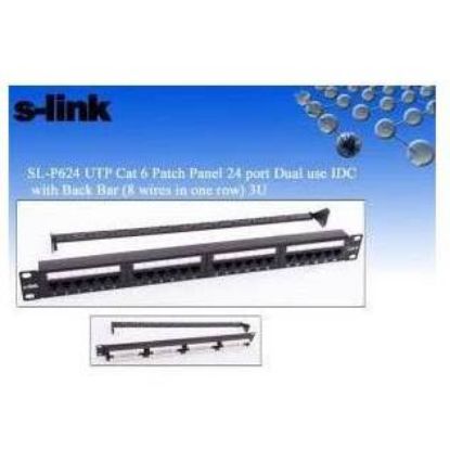 S-link  SL-F624 24lü Utp Cat6 Patch Panel resmi