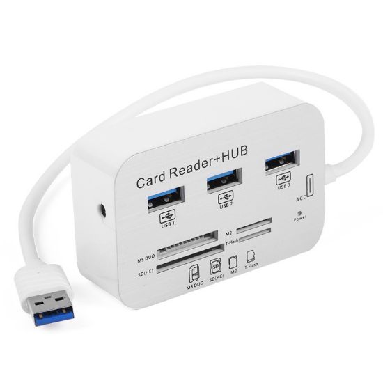 TX TXACUCR340 3xUSB 3.0 HUB ve Çoklu Harici Kart Okuyucu resmi