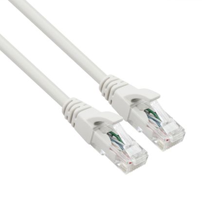 Vcom NP611B-0.5 Cat6 0.5MT Gri Utp Patch Kablo resmi
