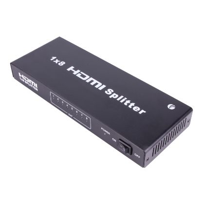 Vcom DD418A 1*8 Port 1.4V 3D Metal Hdmi Splitter resmi