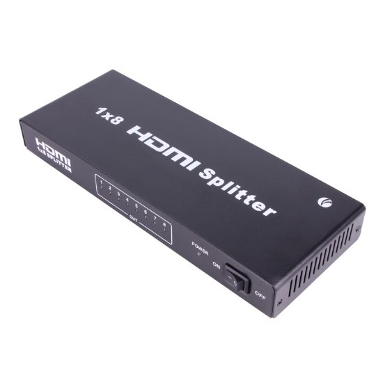 Vcom DD418A 1*8 Port 1.4V 3D Metal Hdmi Splitter resmi