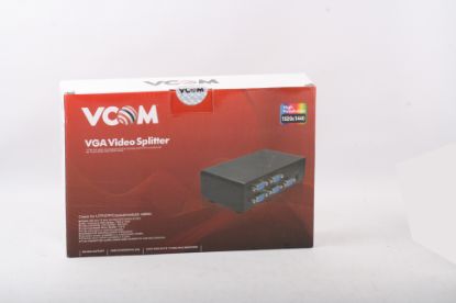 Vcom DD138 1*8 Port 350MHZ Metal Vga Splitter resmi