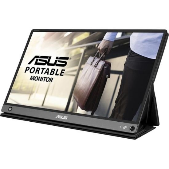 Asus 15.6" Zenscreen MB166C 60Hz 5ms (Typec + Usb) 1920X1080 IPS Mat Taşınabilir USB Monitör resmi