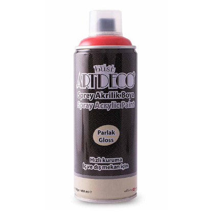 Artdeco Akrilik Sprey Boya 400 ML Scarlet Y-400-330 resmi
