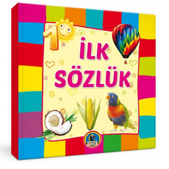4E Sözlük İlk Büyük Boy Karton Kapak Karatay Yayınevi resmi
