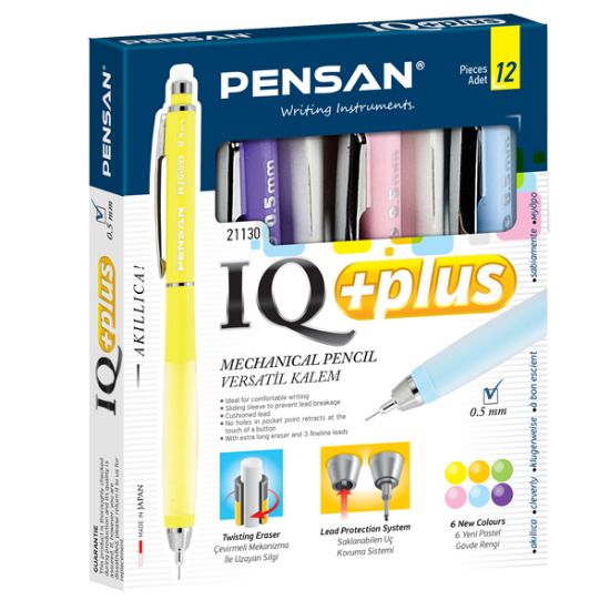 Pensan Versatil Kalem IQ 0.5 MM 21130 (12 Adet) resmi