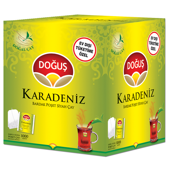 Doğuş Karadeniz Süzen Poşet Çay 1000x2 gr resmi