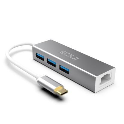 Inca ITPC-3T Usb C Usb 3.0+ Rj45 Ethernet Çoklayıcı resmi