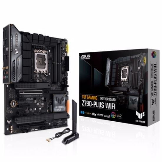 Asus Tuf Gaming Z790-Plus Wifi 7200Mhz(Oc) Ddr5 Soket 1700 M.2 Hdmi Dp Atx Anakart resmi
