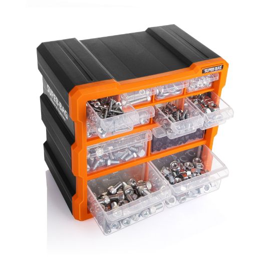 Asrın Asr-6007 12 Li Küçük Monoblok Çekmece (26,2x15,7x26,7 cm) resmi