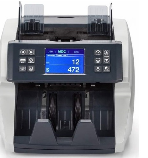 Uber 7600 Para Sayma Makinası (USD, EUR, TL, Besleme Kapasitesi: 500 adet,İstif 300 Adet resmi