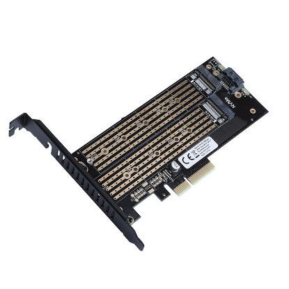 Dark DK-AC-PEM2X2 SATA + NVMe M.2 SSD PCI-E Kartı resmi