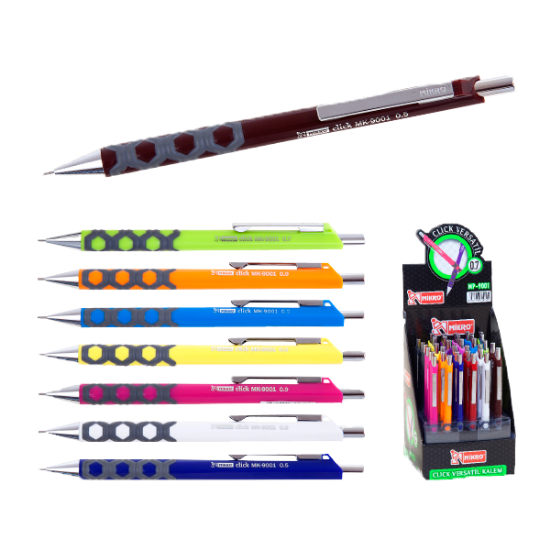 Mikro Versatil Kalem Click 0.7 MM MP 9001 (36 Adet) resmi