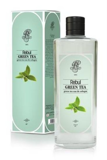Rebul 250ml Green Tea Kolonya Cam Şişe resmi