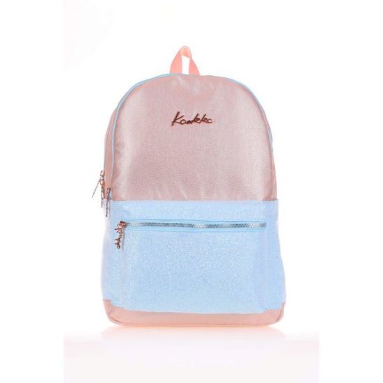 Kaukko Sırt Çantası Amazıng Simli-Somon K1577 resmi