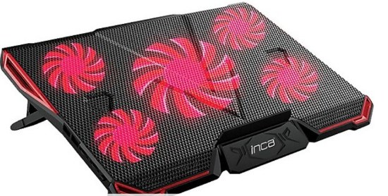 Inca Arrax INC-619TGS 5xFan 2X Usb Led Notebook Soğutucu resmi