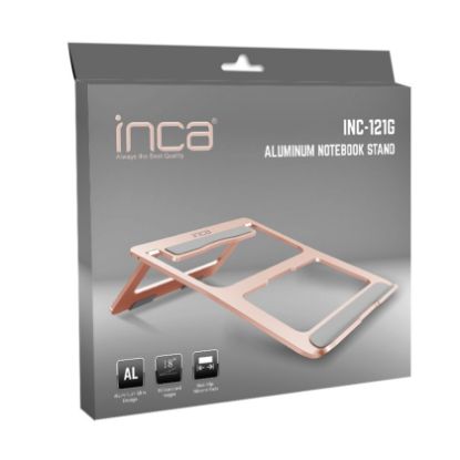 Inca Inc-121G Alimünyum Gold Rengi Notebook Standı  resmi