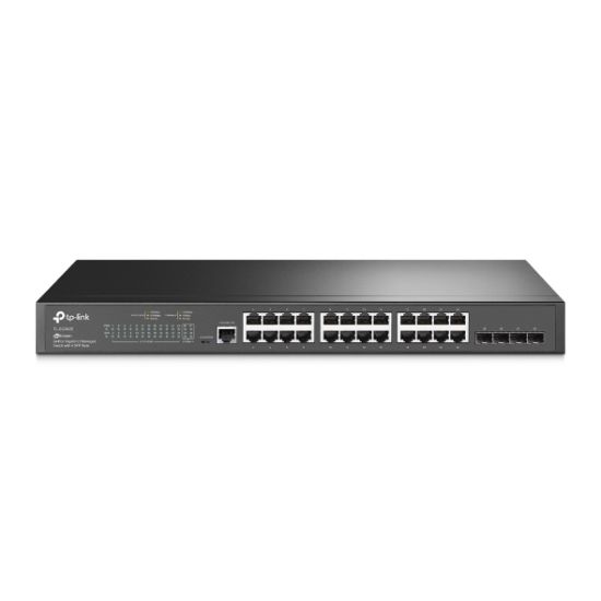 Tenda TEG5312F 8 Port 10/100/1000 Switch 2 Port SFP L2 Çelik Kasa Rack Mount resmi