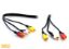 S-link SL-RCA10 3RCA To 3RCA 10m Gold Kablo resmi