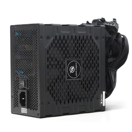 High Power Element-DD GD 650W 80+ Bronze 54.16A Single Rail Aktif PFC Siyah ATX Güç Kaynağı resmi