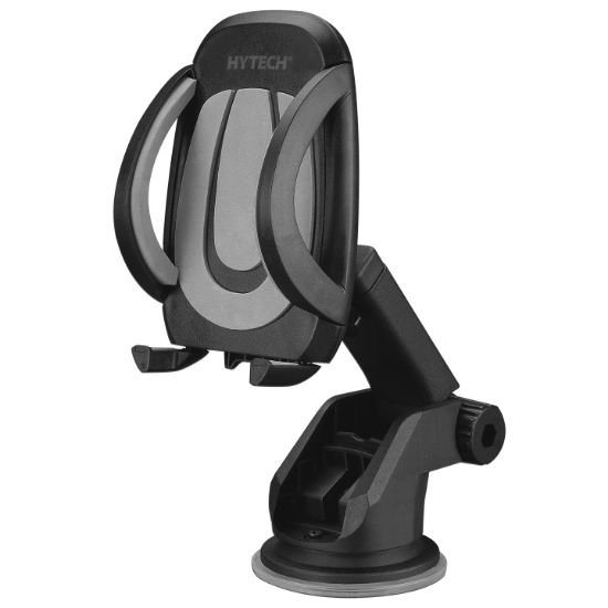 HYTECH HY-XH25 Vantuz + Braketi 360 Derece Siyah-Gri Telefon Tutucu resmi