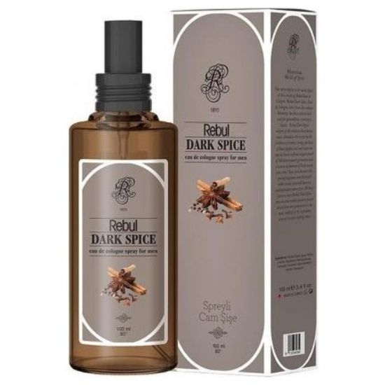 Rebul 125ml Dark Spice Spreyli Kolonya Pet resmi