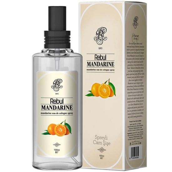 Rebul 125ml Mandalina  Spreyli Kolonya Pet resmi