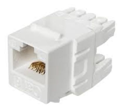 Apronx APX-UTP181 CAT6 180° UTP Keystone Jack 10 lu paket resmi