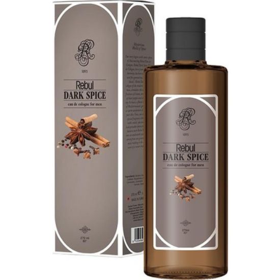 Rebul 250ml Dark Spice  Kolonya Cam Şişe resmi