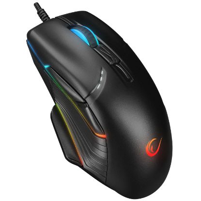 Rampage SMX-R19 FIGHTER 12400dpi RGB Ledli Profesyonel Gaming Oyuncu Mouse resmi