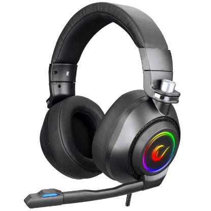 Rampage RM-K20 AMAZE Siyah USB 7.1 Noice Cancelling Mic RGB Ledli Gaming Oyuncu Mikrofonlu Kulaklık resmi
