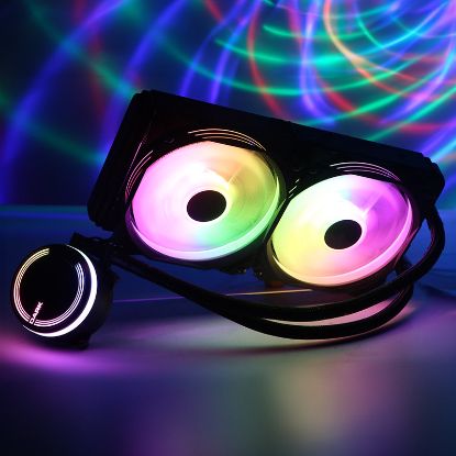 Dark AquaForce W247 240mm ARGB LEDli Sıvı Soğutma resmi