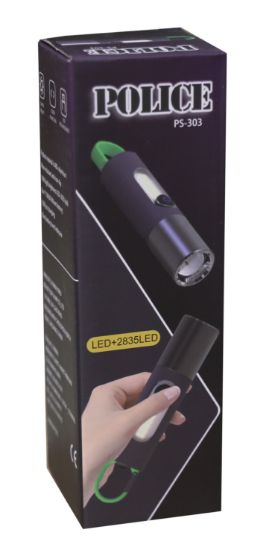 Polıce PS-303 Yan Aydınlatma Işıklı, Şarjlı El Feneri resmi