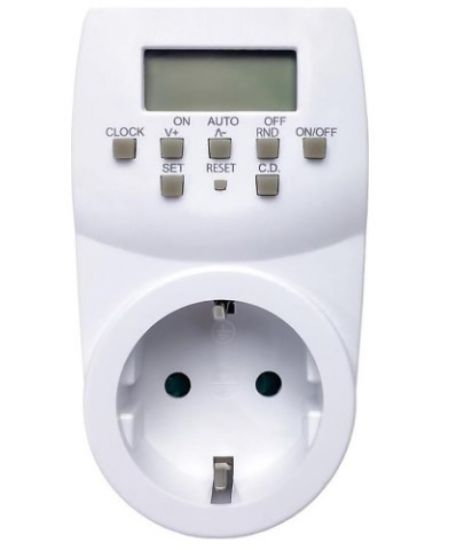 Horoz Tımer-2 1780w Digital Haftalık Zaman Ayarlı Priz resmi