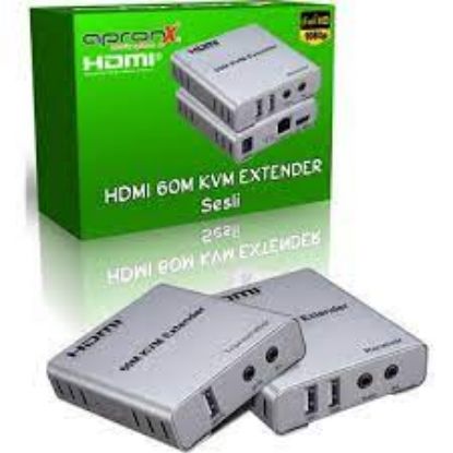 Apronx APX-120M Cat5e/Cat6 120 metre 4K KVM HDMI Extender resmi