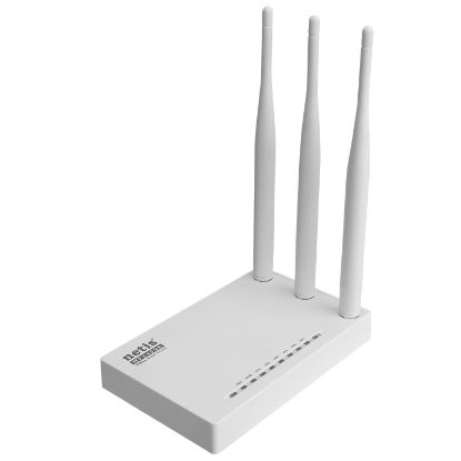 Netis WF2409E 300Mbps 2.4GHz 1*WAN+4*LAN 3*5dBi Anten AP+Repeater+WISP Smart Kablosuz Router resmi