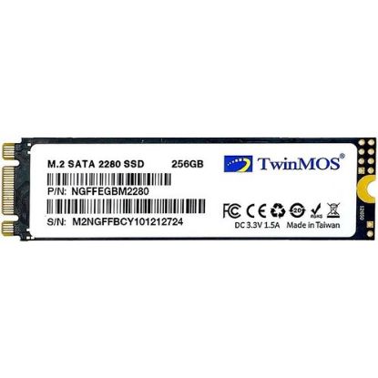 TwinMOS 256GB NGFFEGBM2280 M.2 2280 SATA3 SSD (580Mb-550Mb/s) 3DNAND Ssd Disk resmi
