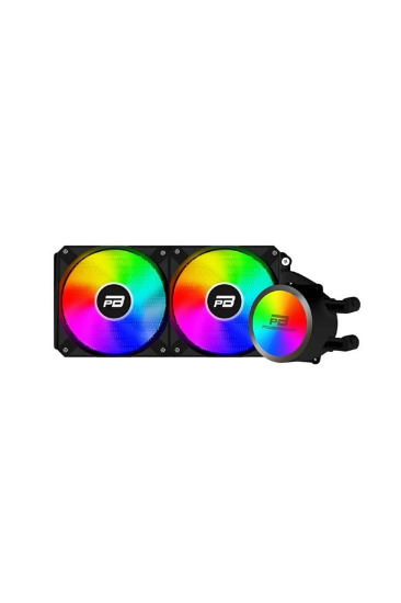 PowerBoost NOBLE 240 Rainbow Fanlı 240mm (LGA1700/AM4/AM5) Uyumlu Sıvı Soğutma Sistemi (Siyah) resmi
