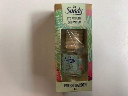 Pereja Sandy Fresh Garden (Taze Bahçe) 8ml Oto Kokusu Cam  resmi