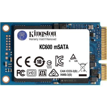 Kingston 512GB KC600 550-500MB/S Msata SSD SKC600MS/512G Harddisk resmi