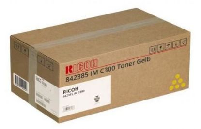 Ricoh IM C300 Yellow Sarı Orjinal Fotokopi Toneri IM C300/300F 6.000 Sayfa Gr-C4  resmi