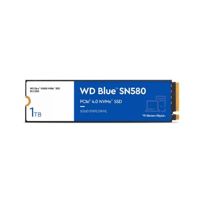 Wd 1TB Blue SN580 WDS100T3B0E 4150/4150MB/s M.2 NVMe GEN4 SSD Disk resmi