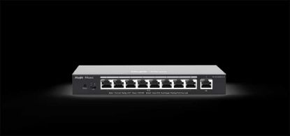 Ruijie-Reyee RG-ES209GC-P 8 Port POE+ 10/100/1000Mbps+1Port 10/100/1000Mbps Yönetilebilir Çelik 120W resmi