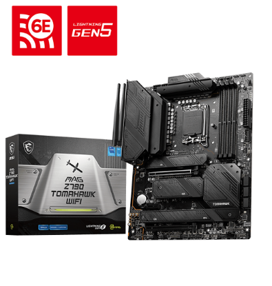 Msi Mag Z790 Tomahawk WIFI DDR5 Intel Z790 Soket 1700 DDR5 7200(OC)MHz ATX Gaming (Oyuncu) Anakart resmi