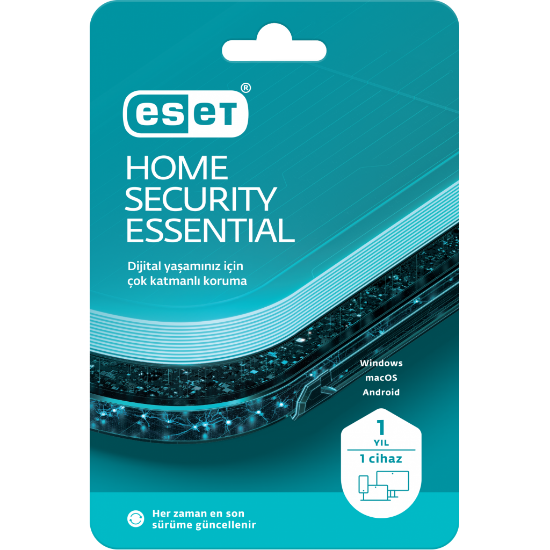 Eset Home Securıty Premıum 1 Kullanıcı 1 Yıl Box Kutu resmi