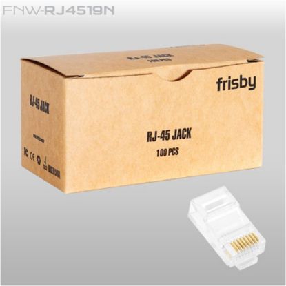 Frisby FNW-RJ4519N cat5 100lü rj45 Konnektör resmi